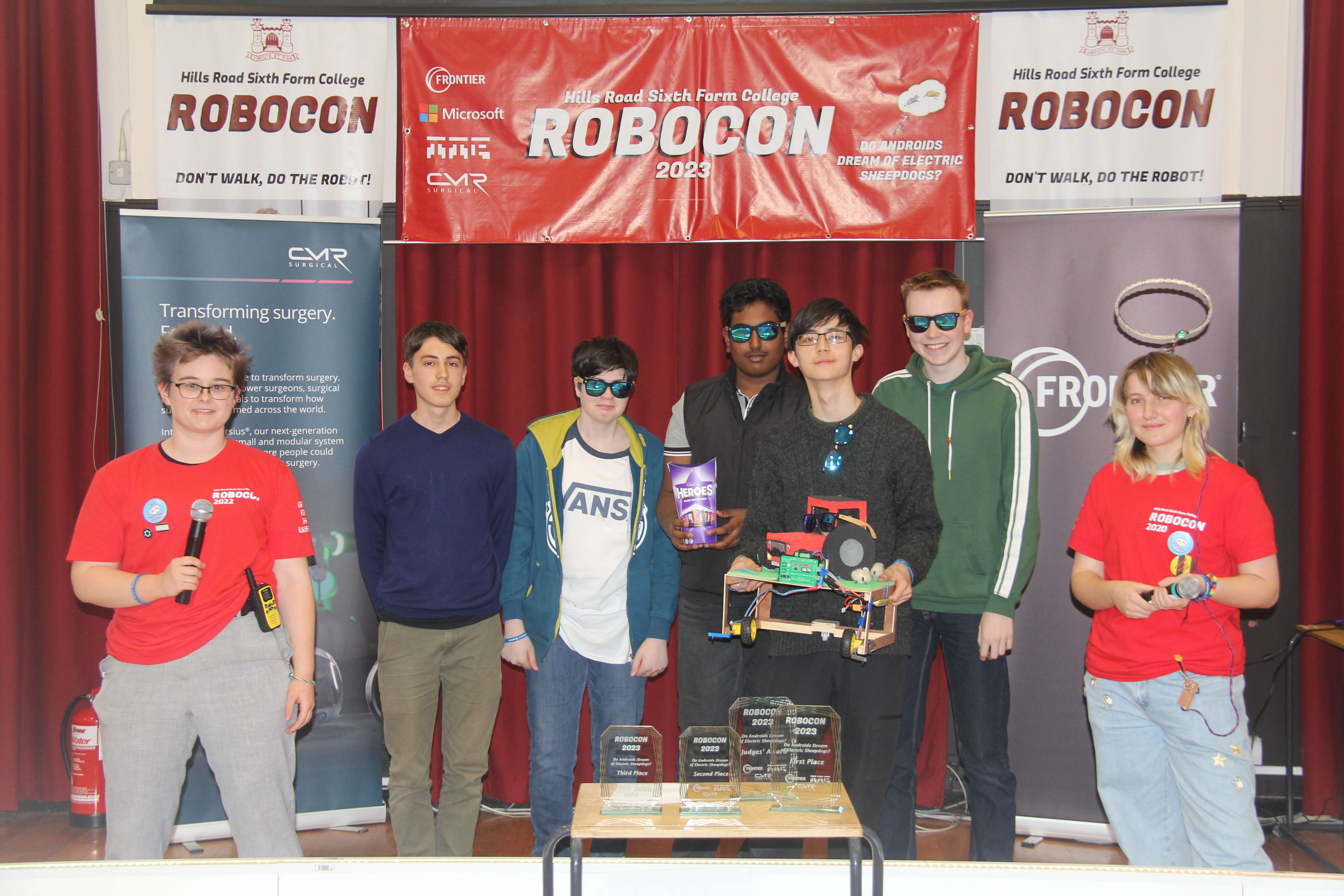 Photo of winners